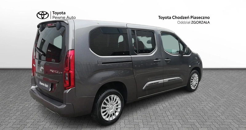 Toyota Proace City Verso cena 109800 przebieg: 22072, rok produkcji 2022 z Pyskowice małe 277